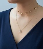 Dual-Layer Heart Choker & Pendant Necklace - Image 4