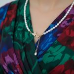 Elegant Beaded Butterfly Drop Necklace - Image 4