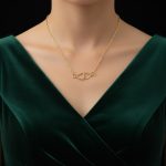 Amity Interlocking Heart Pendant Necklace - Image 2