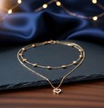 Dual-Layer Heart Choker & Pendant Necklace - Image 5