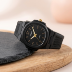 SKMEI Men’s Matte Black Sport Watch – Waterproof Quartz with Textured Rubber Strap - Image 5