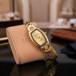 Women’s Gold Designer Watch – Slim Dial Luxury Bracelet Edition - Image 5