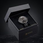 CURREN Rose Gold,Black Radiance – Minimalist Women’s Statement Watch - Image 8