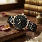 Elegant Designed Watch for Women – Floral Pattern Luxury Edition - Image 2