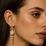 Elegant Blossom Crystal Drop Earrings - Image 5